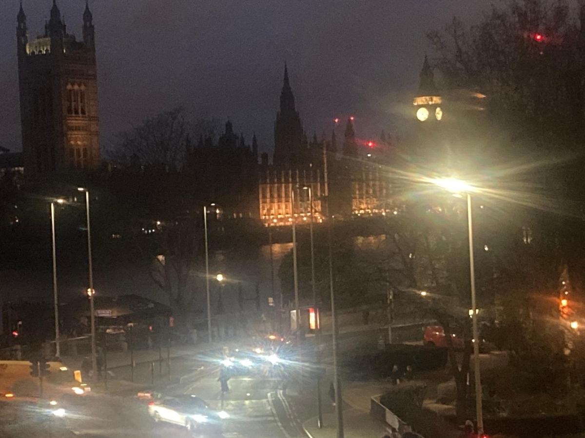 Luxury Designer Apartment River View Of Parliament Westminster Big Ben. London Exterior photo